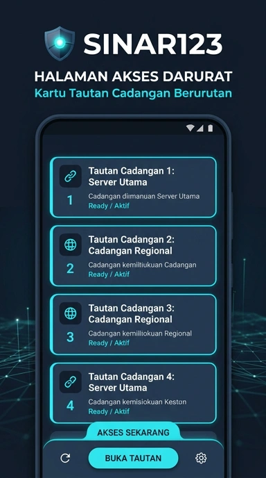 Tampilan link alternatif sinar123